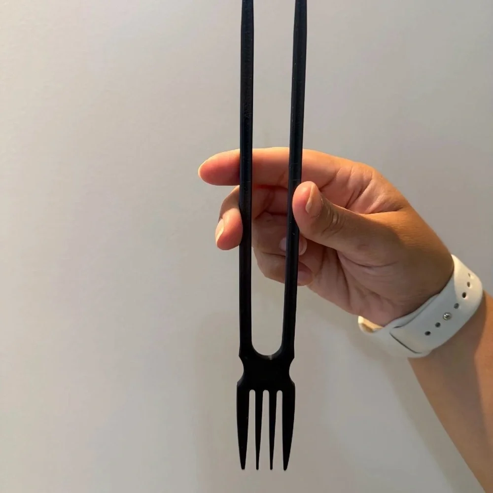 Black Forkstick Utensil